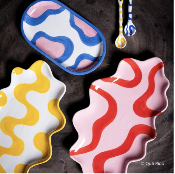 Plate Tray Renata Rio Retro